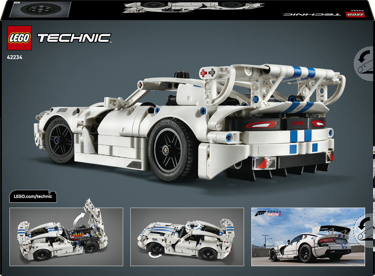 LEGO Technic 42234 Dodge Viper GTS-R ‑urheiluauto – kuva 3