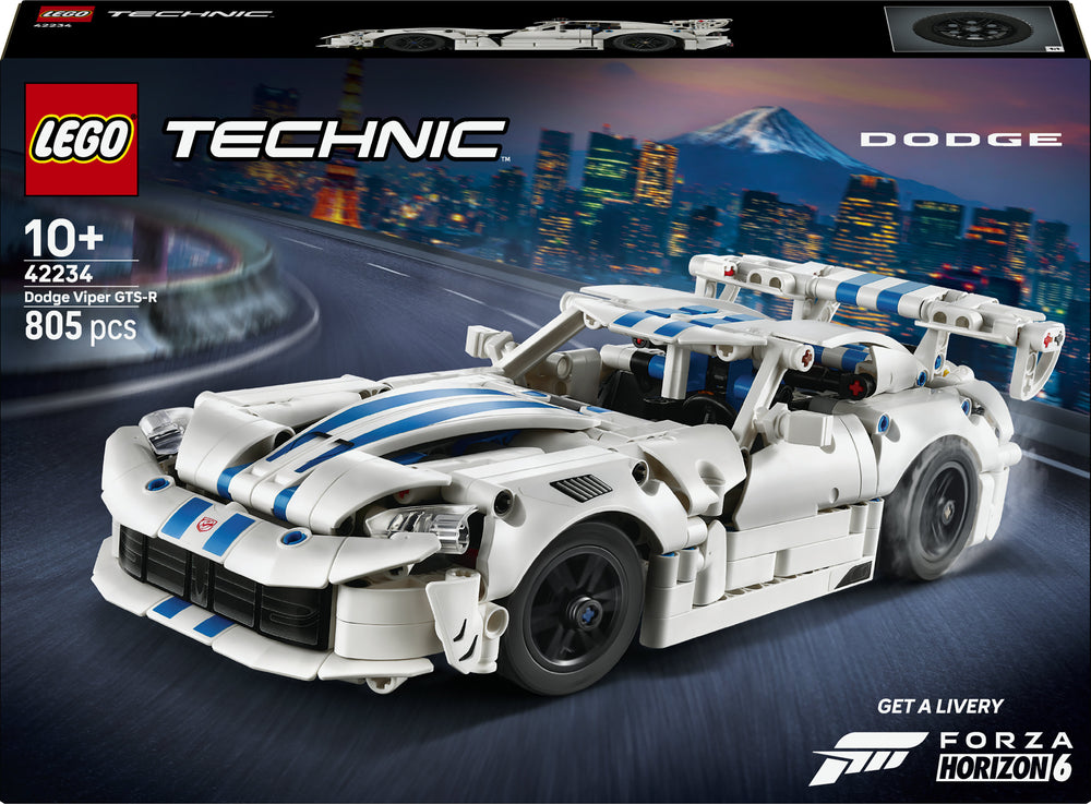 LEGO Technic 42234 Dodge Viper GTS-R ‑urheiluauto