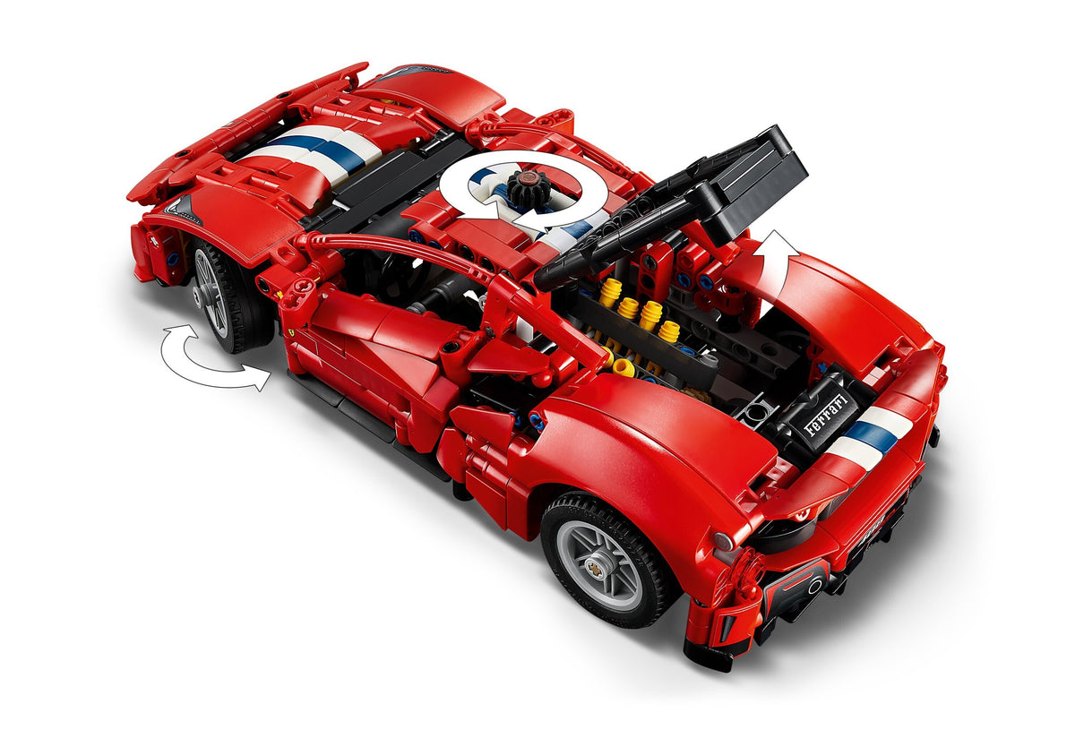 LEGO Technic 42235 Ferrari 488 PISTA ‑auto – kuva 7