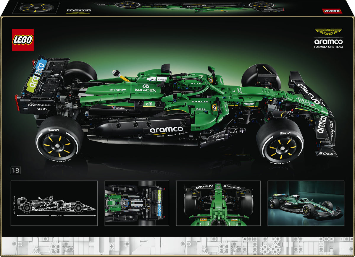 LEGO Technic 42240 - Aston Martin Aramco AMR25 ‑F1-auto – kuva 2