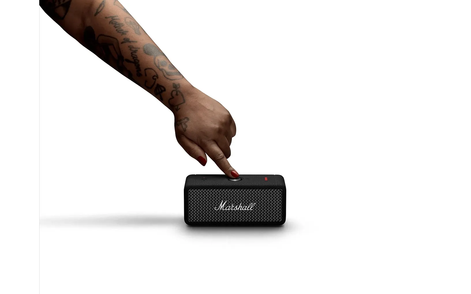 Marshall Emberton II -Bluetooth-kaiutin, musta/teräs