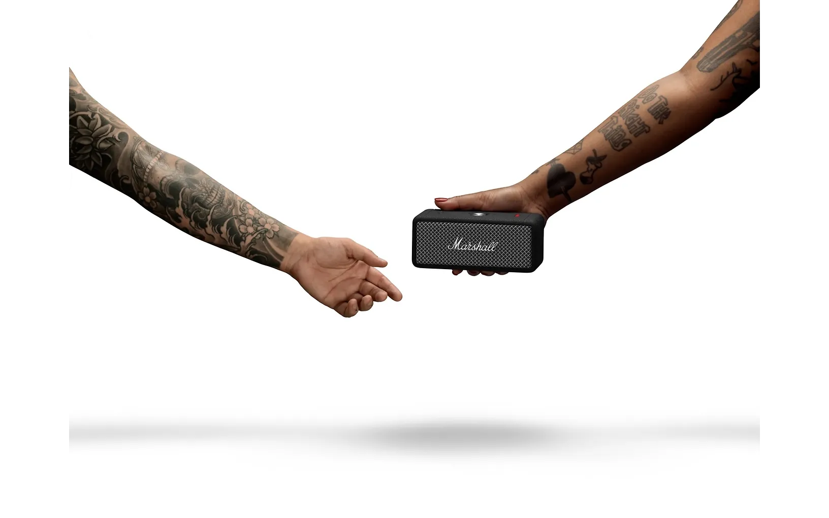 Marshall Emberton II -Bluetooth-kaiutin, musta/teräs