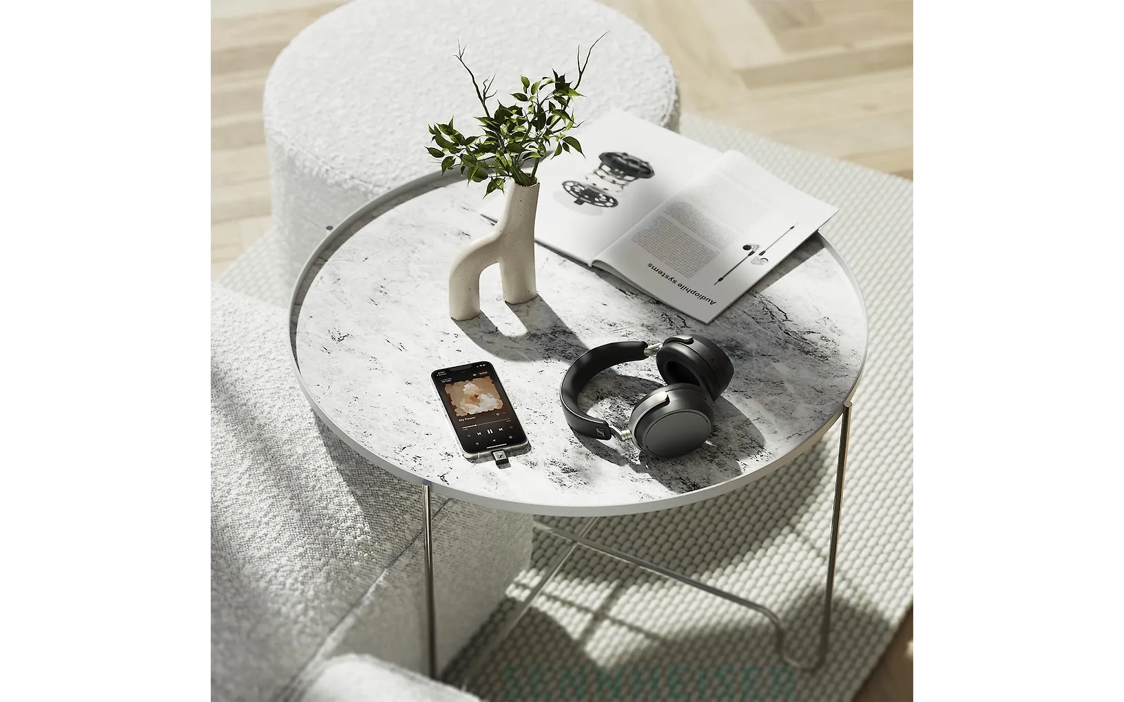 Sennheiser HDB 630 trådlösa brusreducerande hörlurar