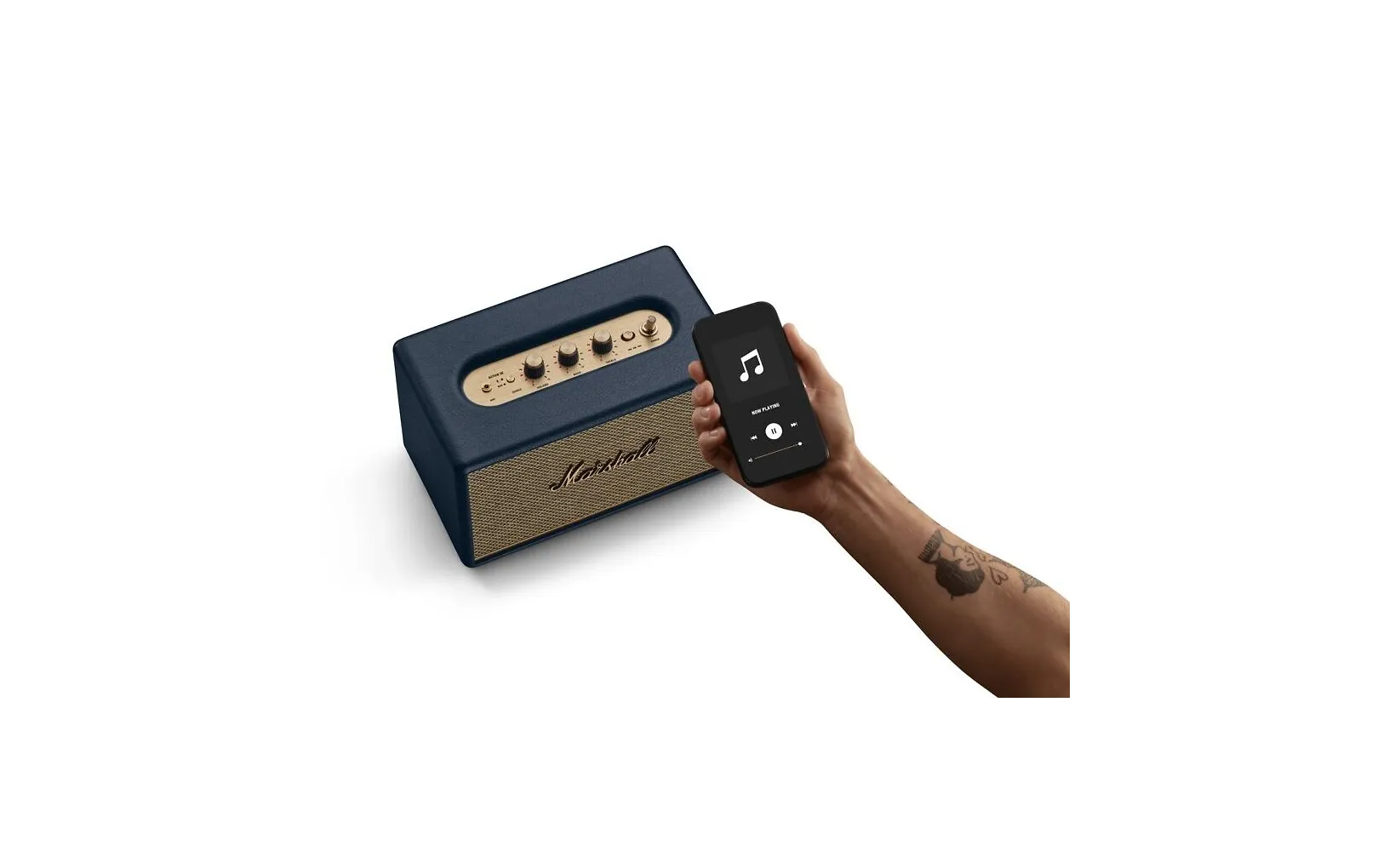 Marshall Acton III -Bluetooth-kaiutin, Midnight Blue