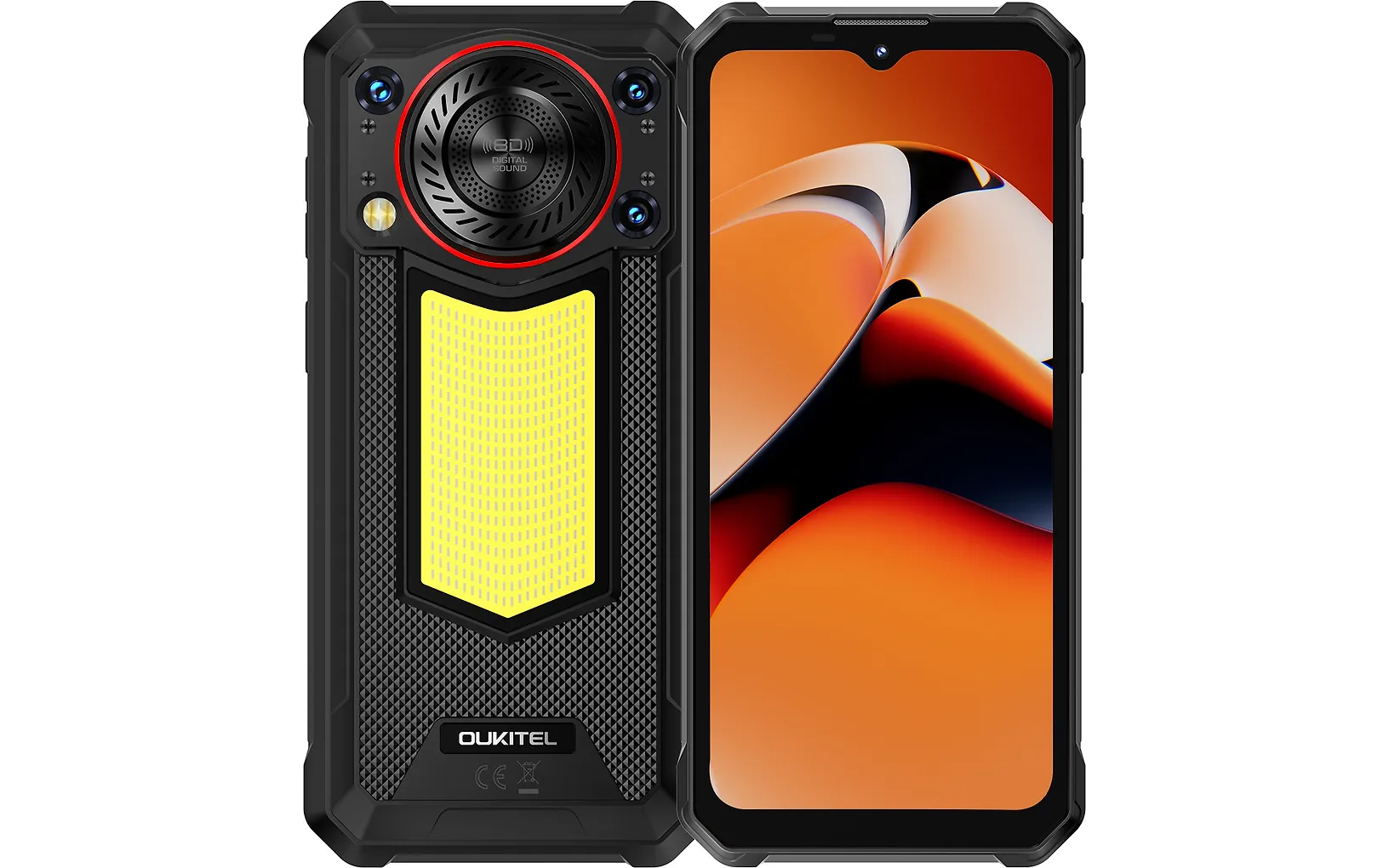 Oukitel WP53 Pro telefon, 256/8 GB, svart