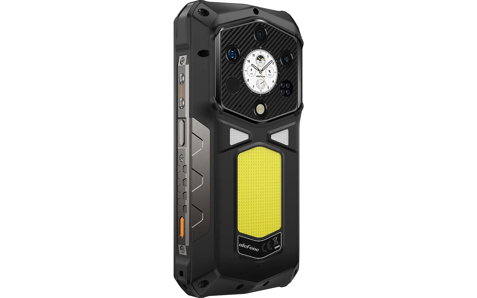 Ulefone Armor 29 Pro Thermal 5G puhelin, 512/16 Gt, musta