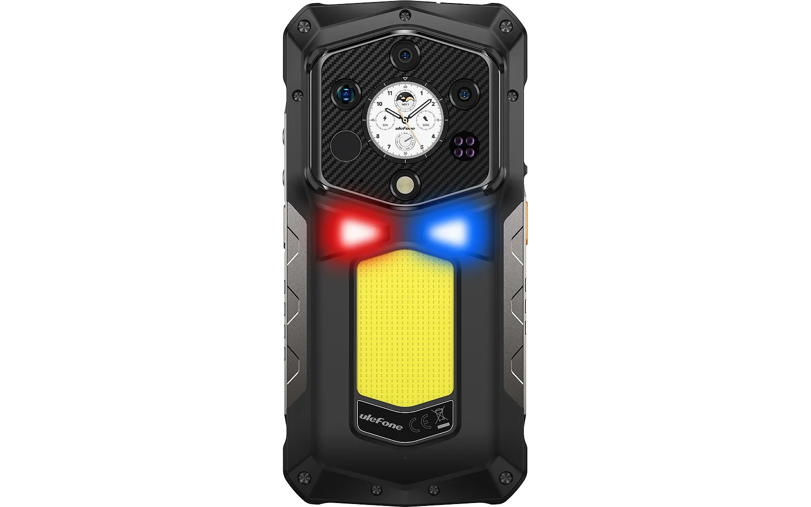 Ulefone Armor 29 Pro Thermal 5G puhelin, 512/16 Gt, musta