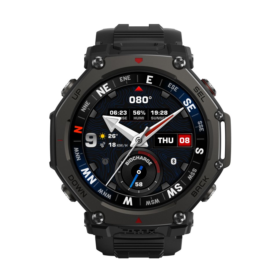 Amazfit T-Rex 3 Pro älykello, 48 mm, Black