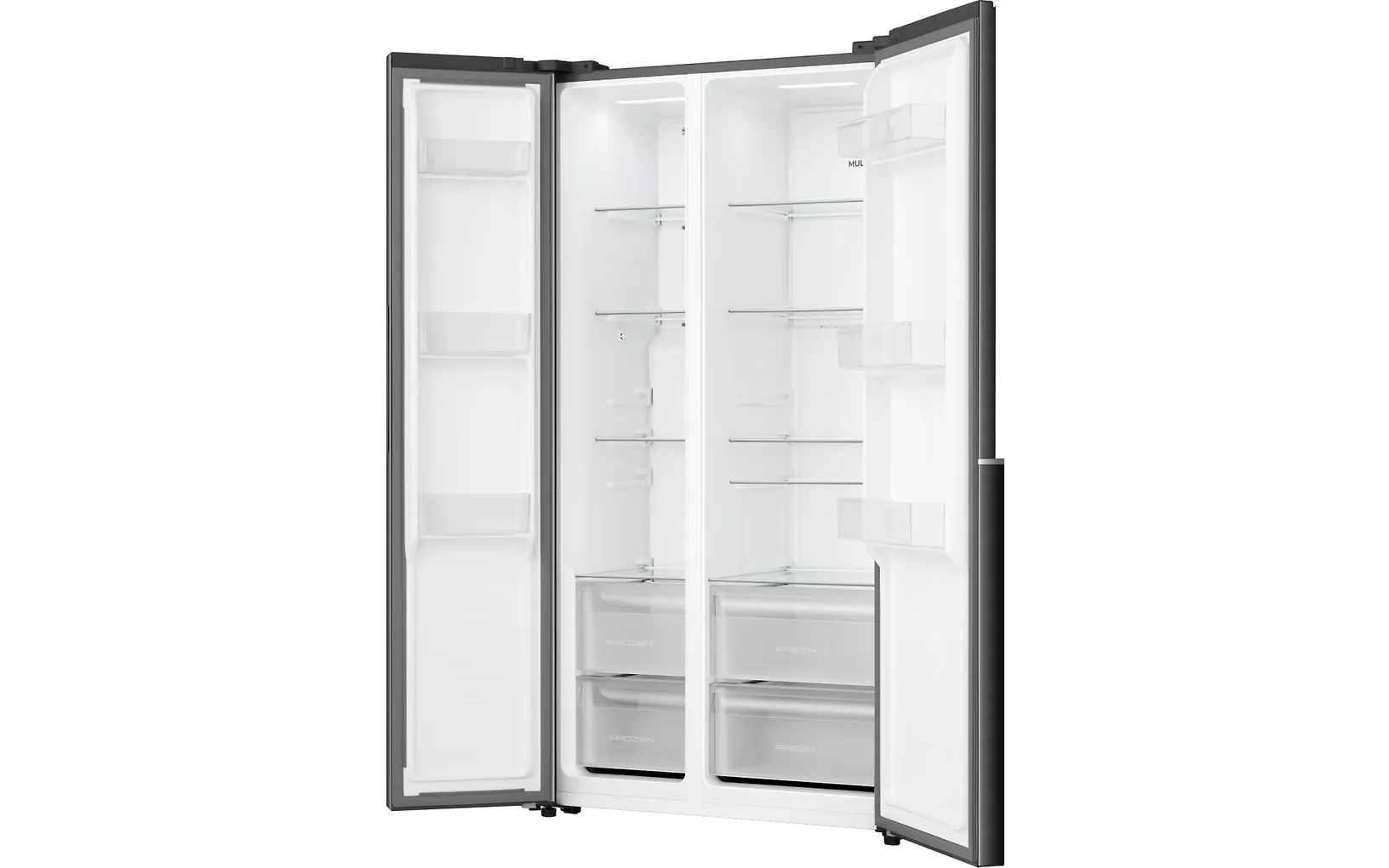 Gorenje NRS917E41BX Side-by-side, svart