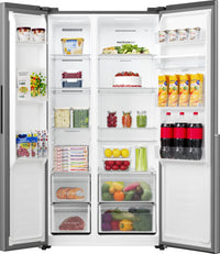 Gorenje NRS917E41XWD Side By Side, hopea – kuva 3