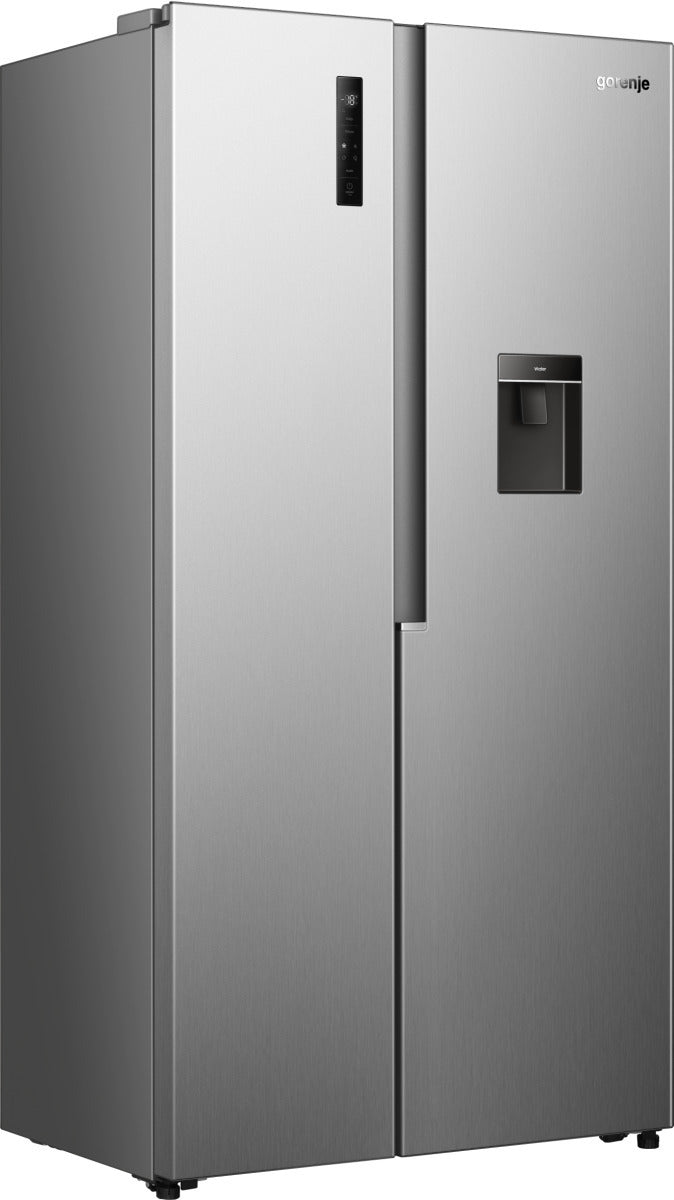 Gorenje NRS917E41XWD Side By Side, hopea – kuva 1