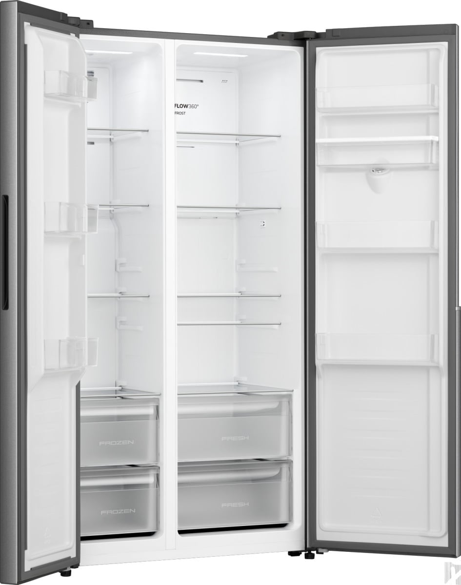 Gorenje NRS917E41XWD Side By Side, hopea – kuva 2