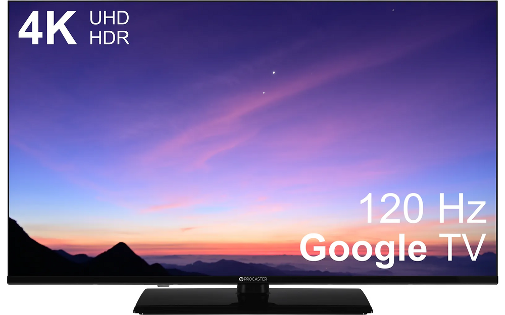 ProCaster 43" Q975H – 4K QLED Google TV