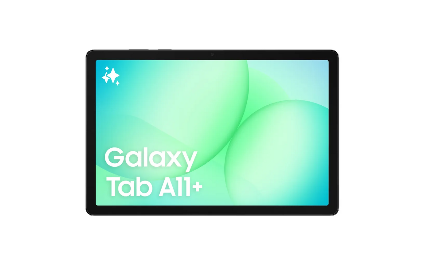 Samsung Galaxy Tab A11+ 11" WiFi tabletti, 128 Gt, harmaa - E-store.fi