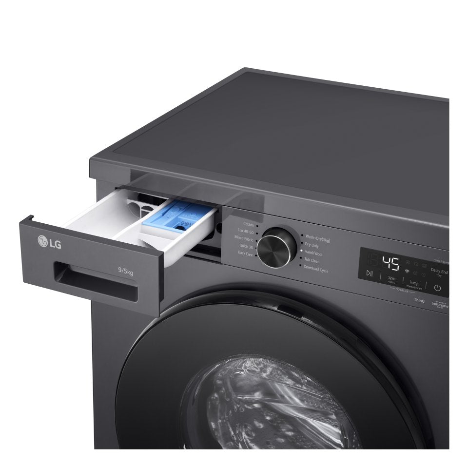 LG W4X1095NMB kuivaava pyykinpesukone