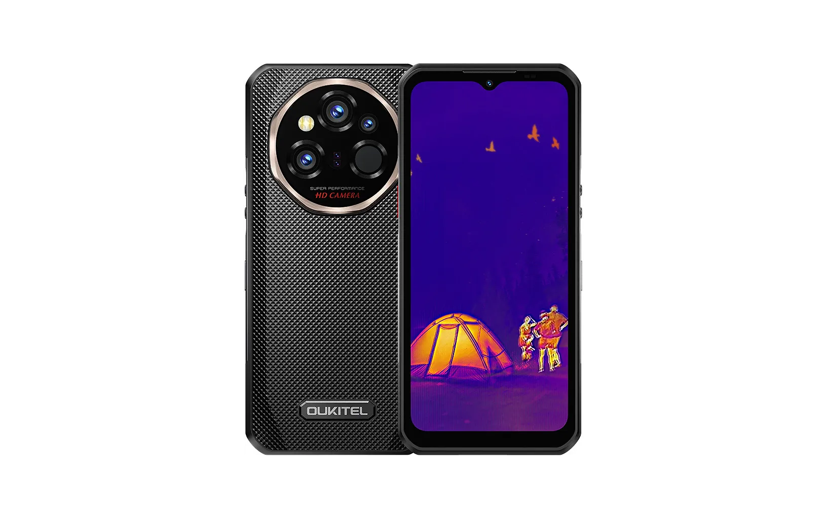 Oukitel WP55 Ultra Thermal 5G telefon, 512/12 GB, svart