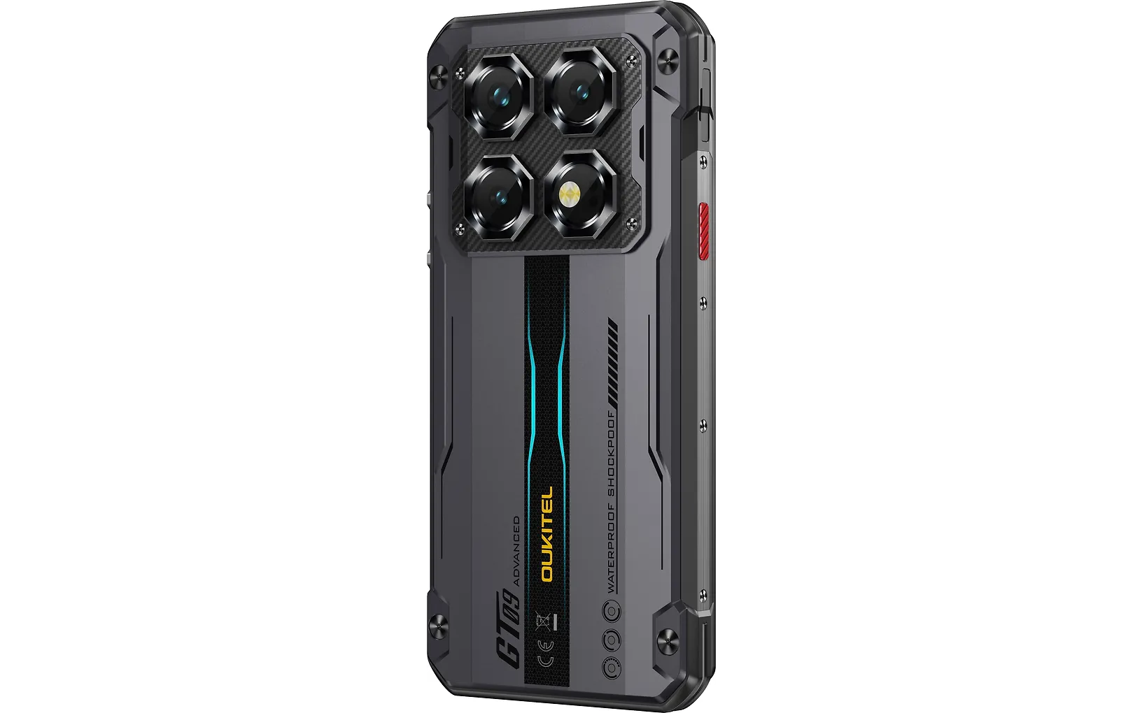 Oukitel WP60 5G telefon, 512/16 GB, svart