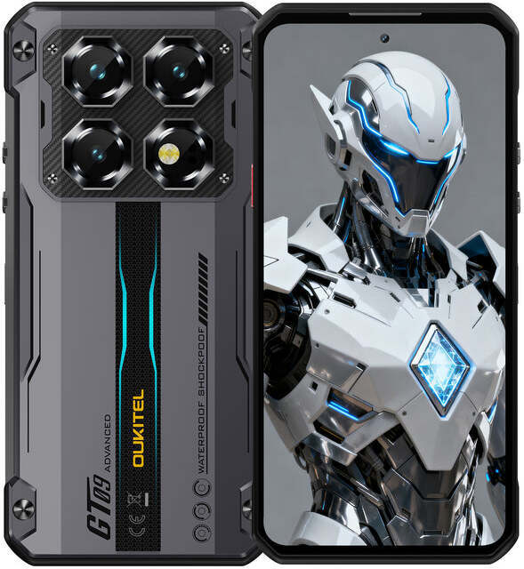 Oukitel WP60 5G puhelin, 512/12 Gt, musta