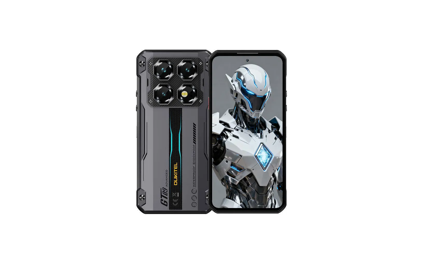 Oukitel WP60 5G telefon, 512/16 GB, svart