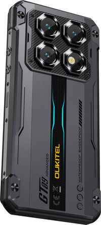 Oukitel WP60 5G puhelin, 512/12 Gt, musta