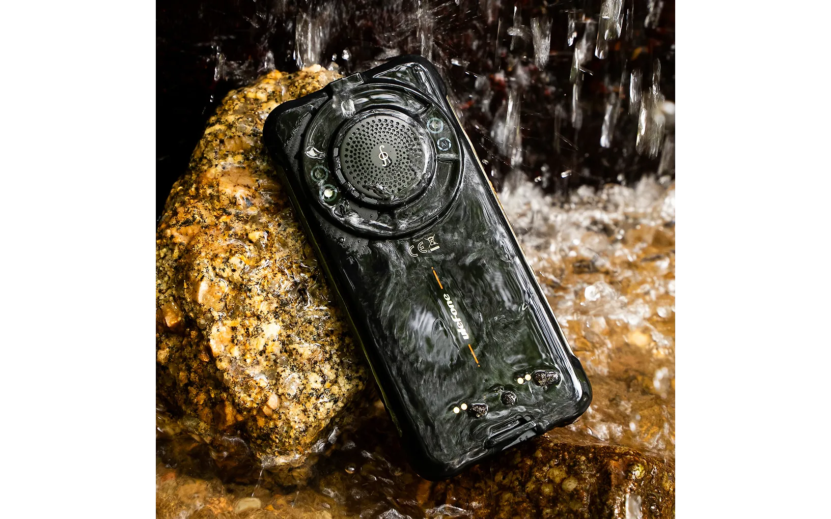 Ulefone Rugking 2 Pro puhelin, 64/4 Gt, musta