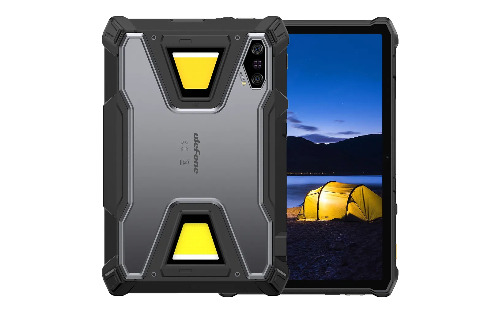 Ulefone Armor Pad 5 Pro 5G tabletti, 512 Gt, musta