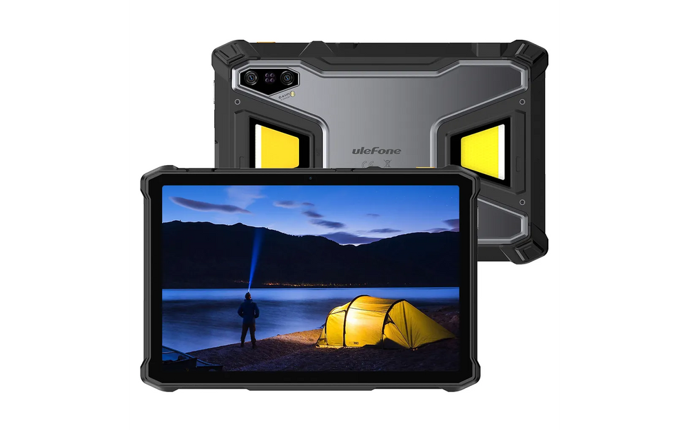 Ulefone Armor Pad 5 Pro 5G tabletti, 512 Gt, musta