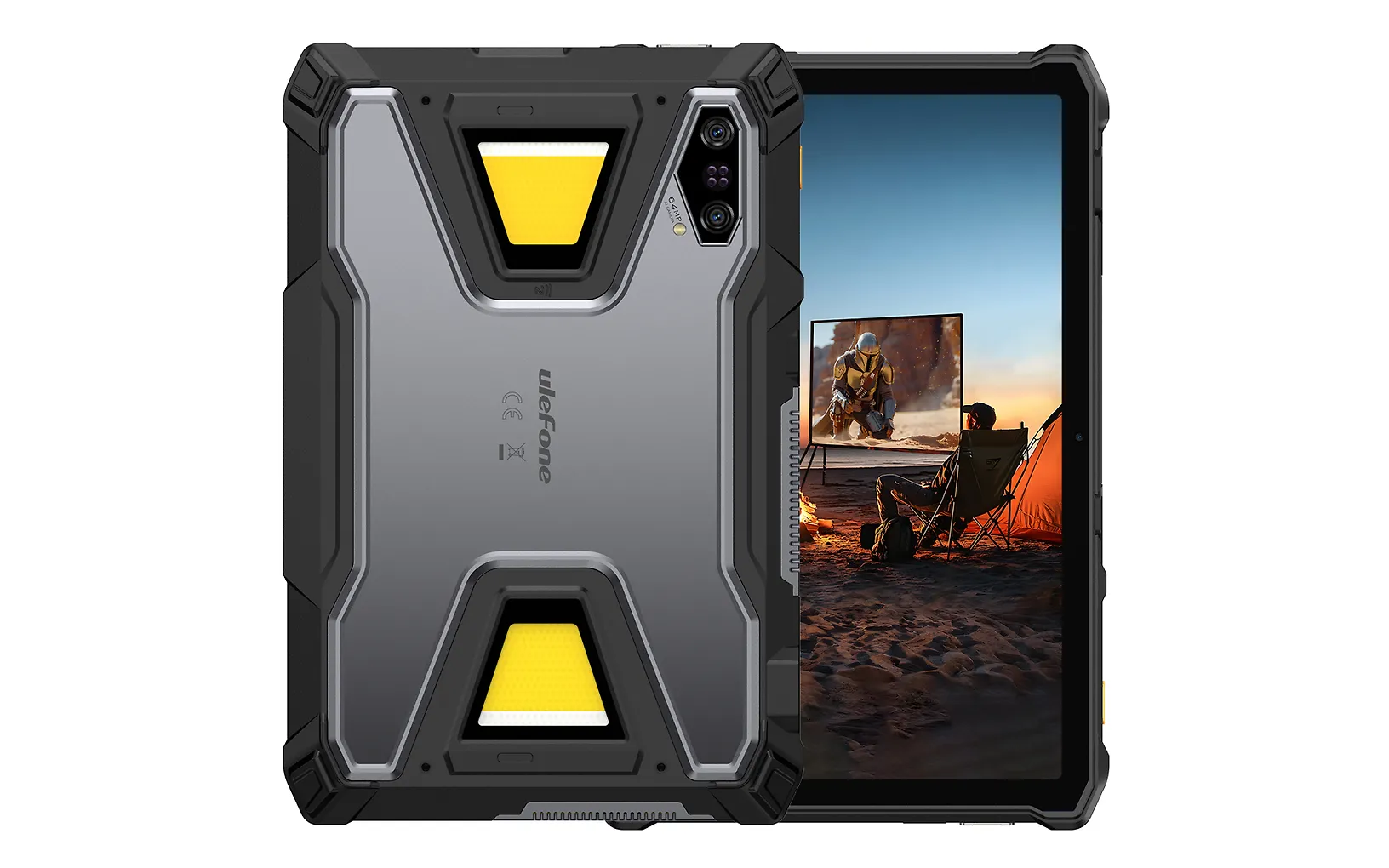 Ulefone Armor Pad 5 Ultra 5G tabletti, 512 Gt, musta