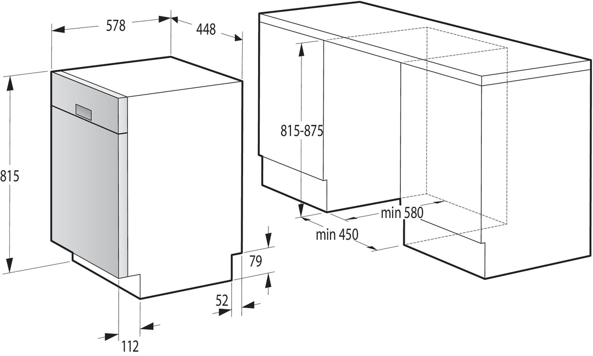Upo UU45W astianpesukone, valkoinen – kuva 4