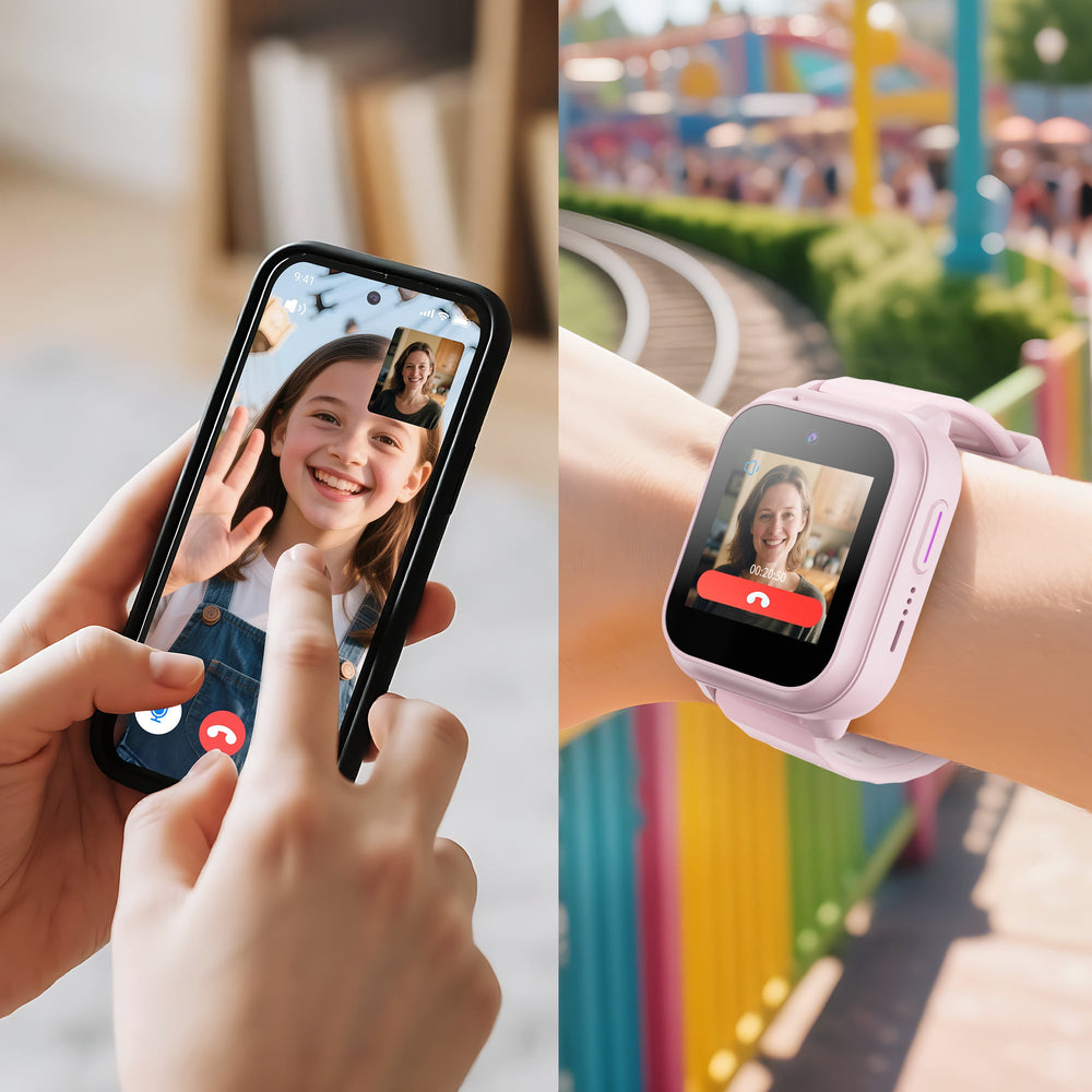 ZTE Kids Watch K2 Pro lasten kellopuhelin, musta