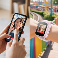 ZTE Kids Watch K2 Pro lasten kellopuhelin, musta
