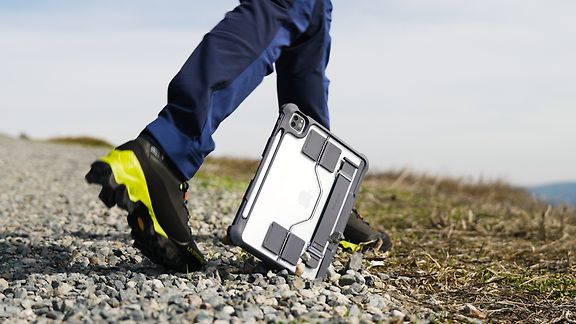 Targus SafePort Rugged Max -suojakotelo iPad Air 11", iPad Air 10.9" ja iPad Pro 11", läpinäkyvä – kuva 9