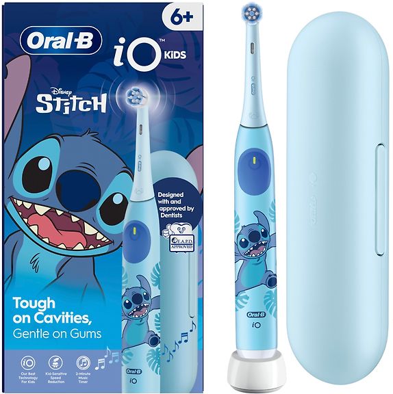 Oral-B iO Kids 6+ Disney Stitch sähköhammasharja ja matkakotelo – kuva 1