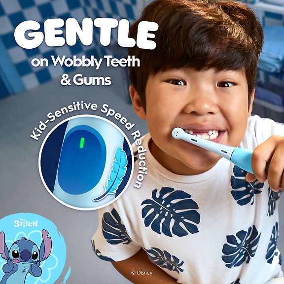 Oral-B iO Kids 6+ Disney Stitch sähköhammasharja ja matkakotelo – kuva 4