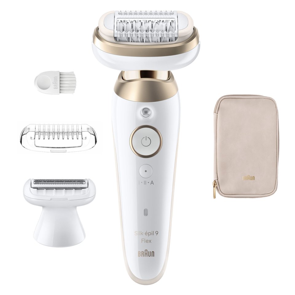 Braun Silk·épil 9 9-030 3D Flex, Wet & Dry -epilaattori