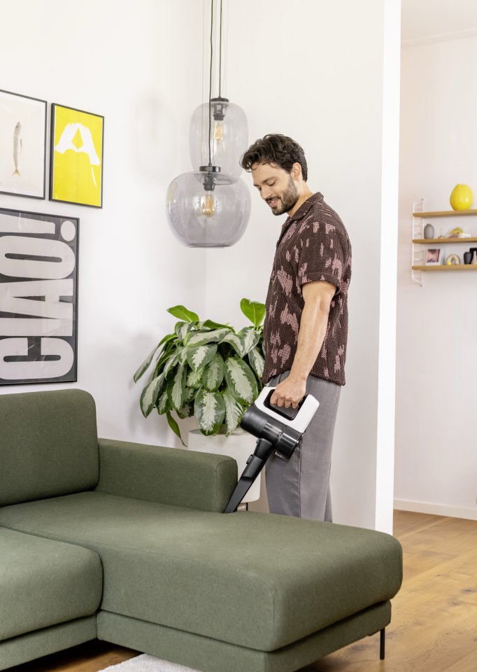 Kärcher VCS 3 Nano Complete varsi-imuri, valkoinen