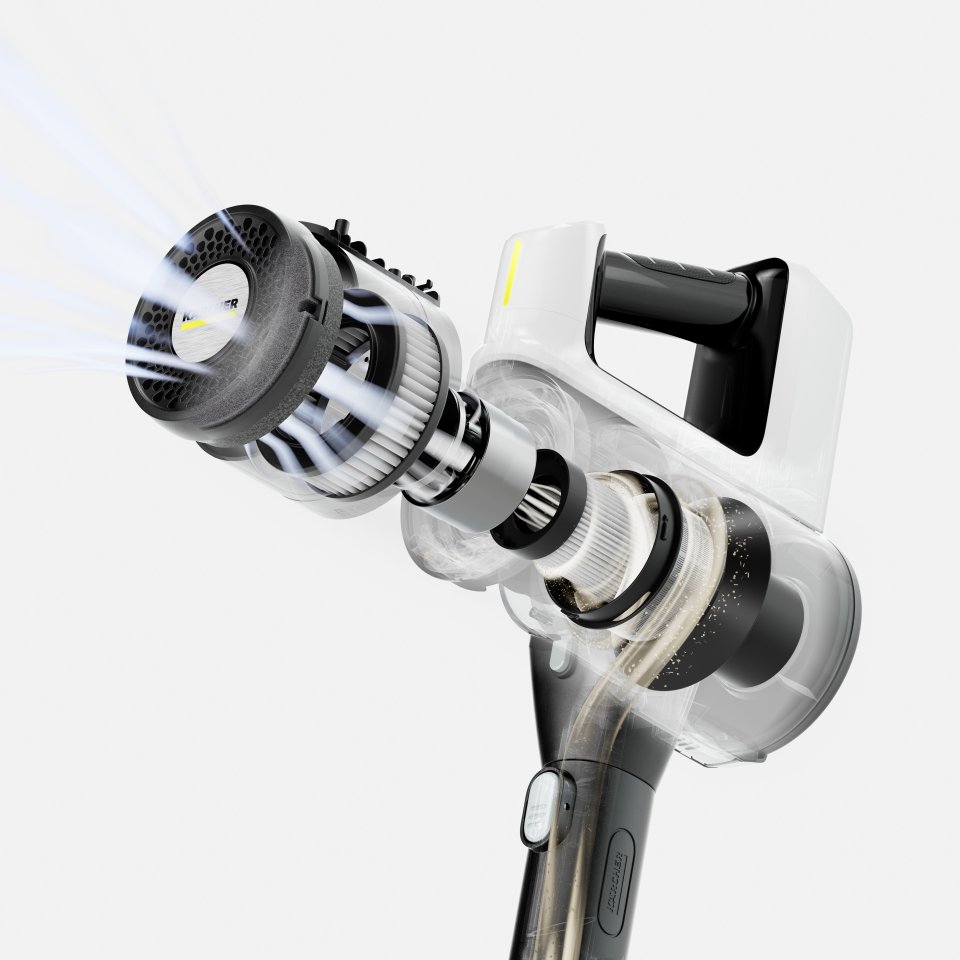 Kärcher VCS 3 Nano Complete varsi-imuri, valkoinen