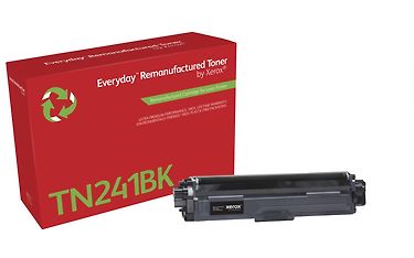 Xerox Everyday Remanufactured Toner värikasetti, Brother TN241BK, Standard Capacity musta
