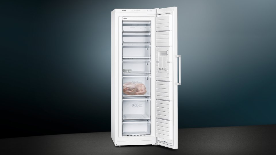 Siemens GS36NVWEV IQ300 kaappipakastin, valkoinen