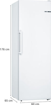 Bosch GSN33FWEV Serie 4 kaappipakastin, valkoinen