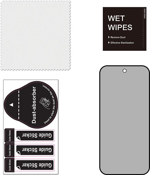 FoneKit Privacy+ Full Cover panssarilasi, Google Pixel 10A – 2