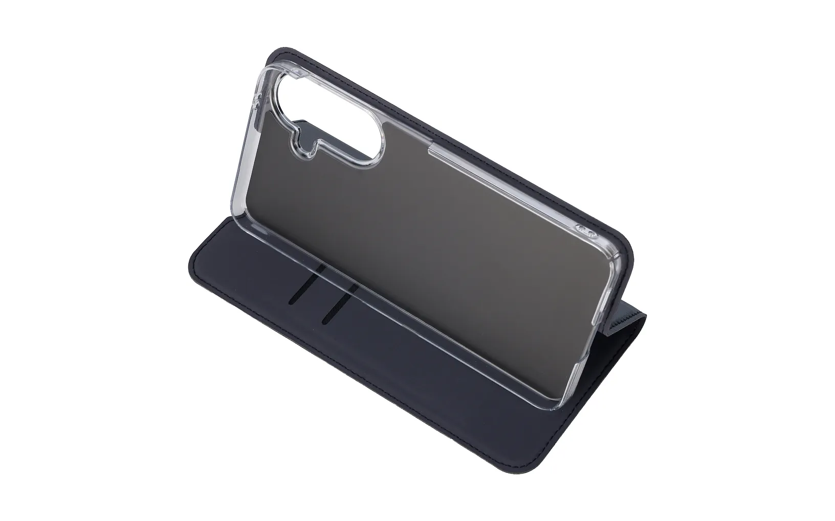 FoneKit BookCase skyddsfodral, Samsung Galaxy A57, svart