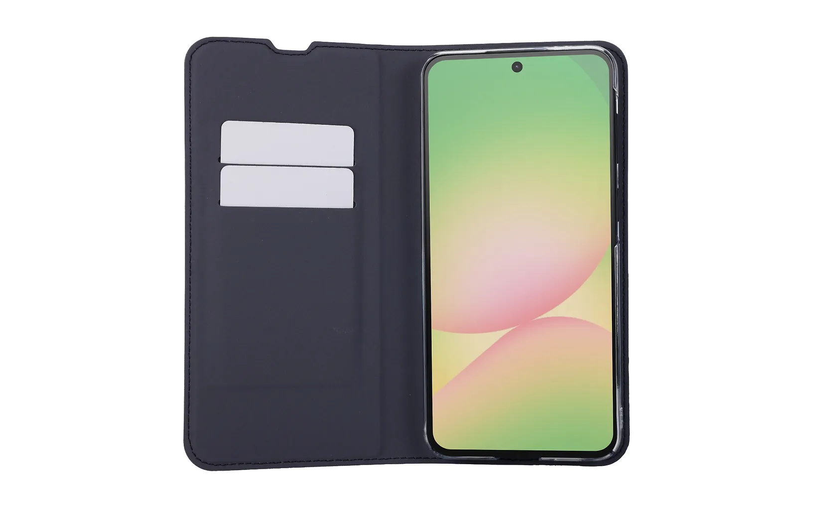 FoneKit BookCase skyddsfodral, Samsung Galaxy A57, svart
