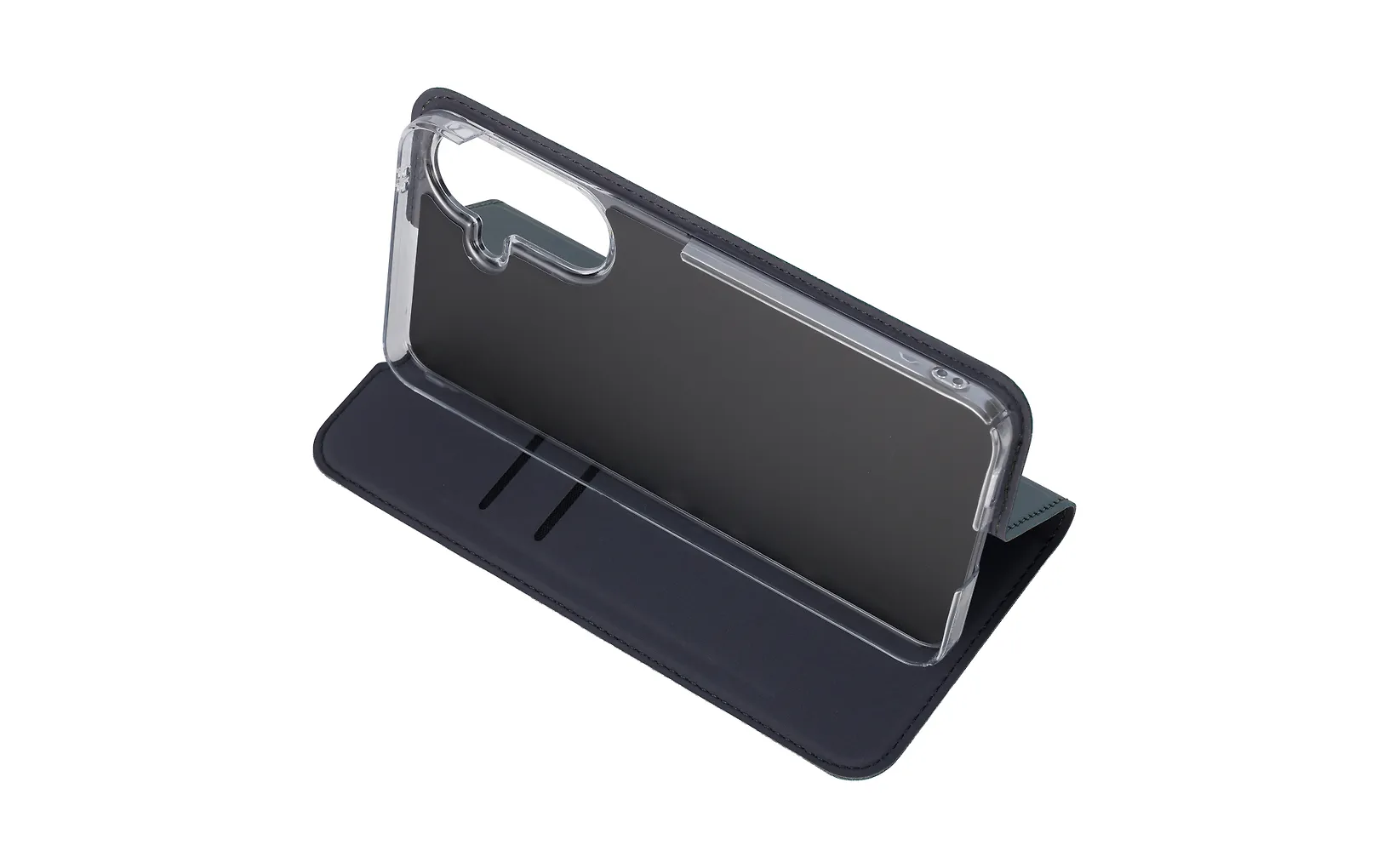 FoneKit BookCase-fodral, Samsung Galaxy A57, mörkgrön
