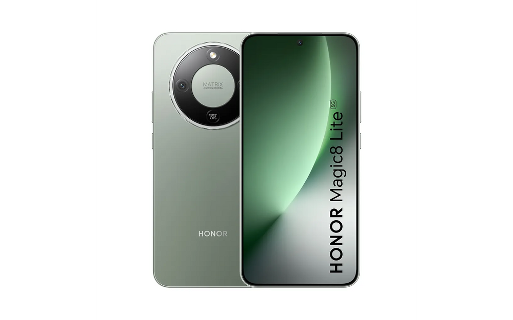 HONOR Magic8 Lite 5G puhelin, 512/8 Gt, vihreä
