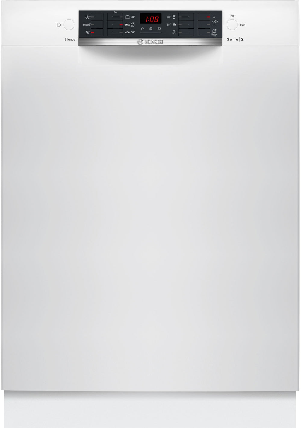 Bosch SMU26AW11S Serie 2 työtason alle sijoitettava astianpesukone, 60 cm, valkoinen – kuva 1