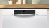Bosch SMU26AW11S Serie 2 työtason alle sijoitettava astianpesukone, 60 cm, valkoinen – kuva 3