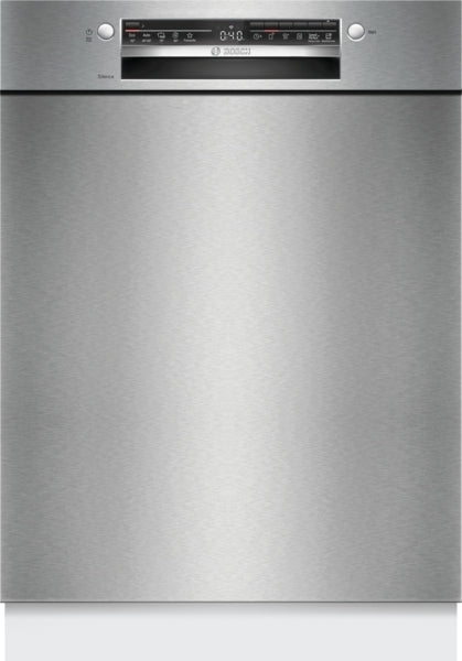 Bosch SMU2HVS06E Serie 2 työtason alle sijoitettava astianpesukone, 60 cm, harjattu teräs