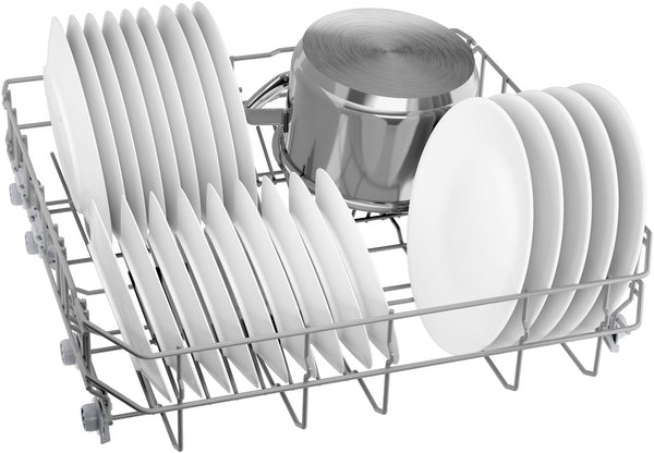 Bosch SMU2HVS06E Serie 2 työtason alle sijoitettava astianpesukone, 60 cm, harjattu teräs