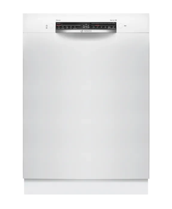 Bosch SMU2HVW06E Serie 2 työtason alle sijoitettava astianpesukone, 60 cm, valkoinen